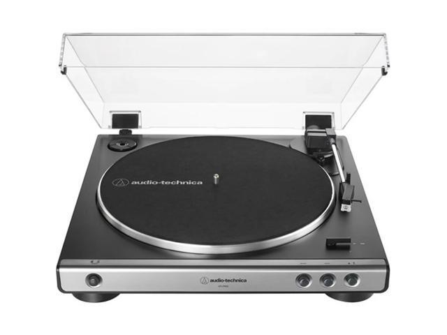 Audio-Technica - Audio Technica AT-LP60X-GM Turntable Gunmetal - Black/Gunmetal - image 9