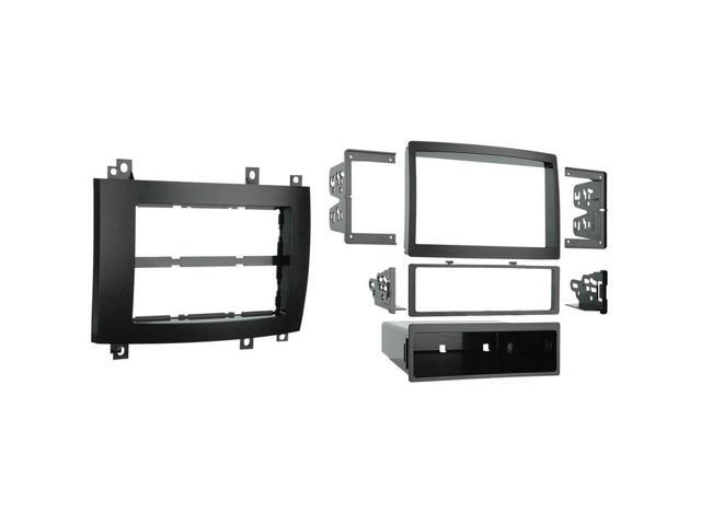 Metra - Dash Kit for Select 2003-2007 Cadillac CTS DIN DDIN - Black - image 6