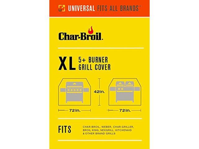 Char-Broil 2655579P04 5-7 Burner Performance Grill Cover - Extra Large