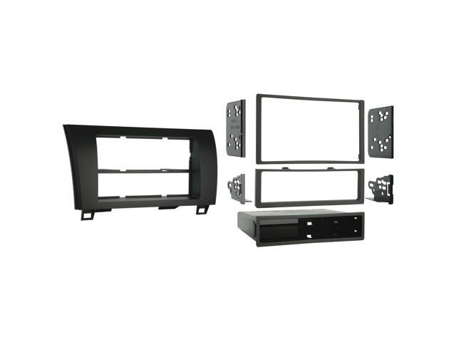 Metra - Dash Kit for Select 2007-2023 Toyota Tundra DIN DDIN - Black - image 2