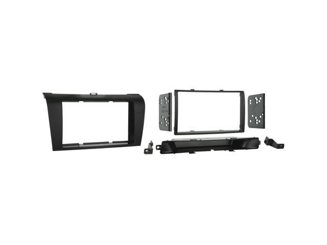 Metra - Dash Kit for Select 2004-2009 Mazda 3 DDIN - Black - image 4