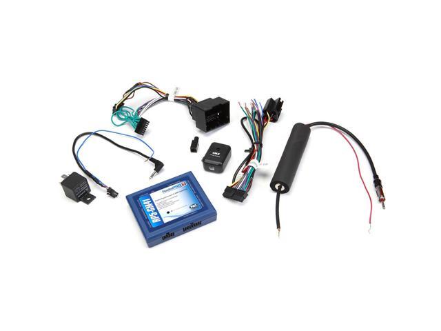 PAC - Radio Replacement and Steering Wheel Control Interface with OnStar Retention for Select GM Vehicles - Blue - image 4
