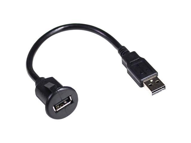 PAC - Universal 6’ Dash Mount USB Adapter - Black - image 3