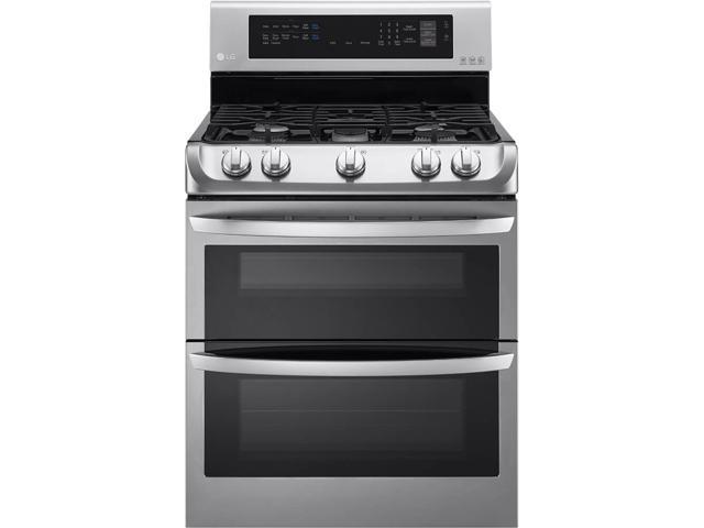 LG LDG4313ST 6.9 Cu. Ft. Stainless Double Oven Gas Range photo
