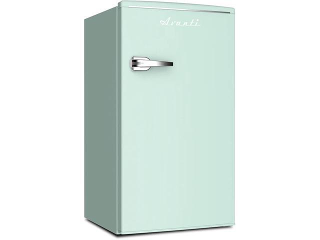 Avanti RMRS31X7G 3.1 Cu. Ft. Seafoam Green Compact Retro Style Refrigerator