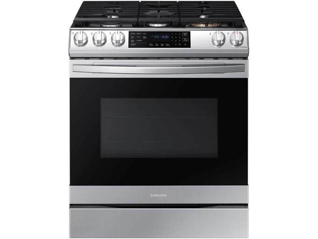 Samsung NX60T8511SS 6.0 Cu. Ft. Slide-In Gas Convection Range photo