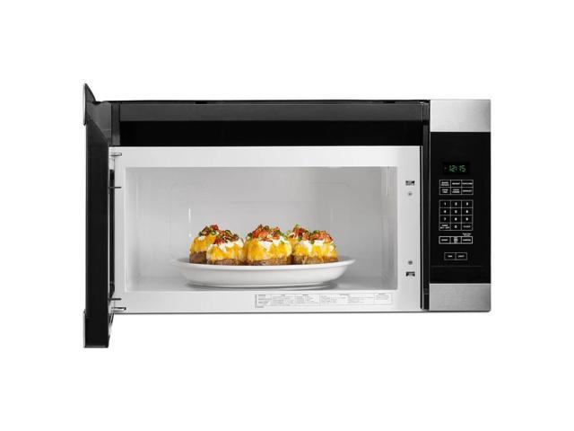 Amana - 1.6 Cu. Ft. Over-the-Range Microwave with Add 0:30 Seconds - Stainless Steel - image 4