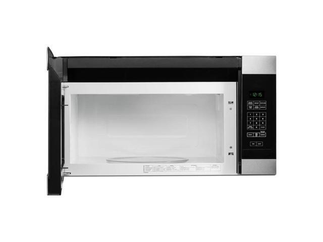 Amana - 1.6 Cu. Ft. Over-the-Range Microwave with Add 0:30 Seconds - Stainless Steel - image 3
