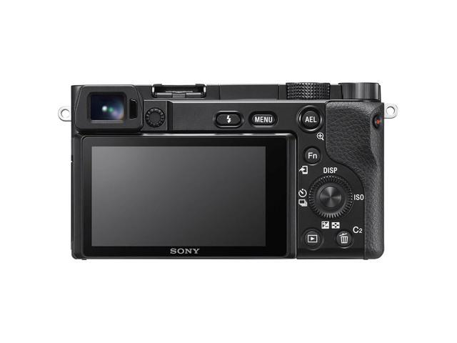 Sony - Alpha 6100 Mirrorless Camera 2-Lens Kit with E PZ 16-50mm and E 55-210mm Lenses - Black - image 10