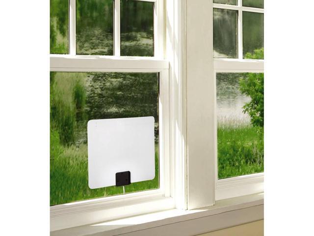RCA Indoor Flat HDTV Antenna ANT1080EV - Multi-Directional 8K Ultra HD - Single Piece Black - image 3