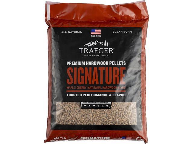 Traeger Grills - Premium Hardwood Pellets - 20lb Bag - Brown - image 3