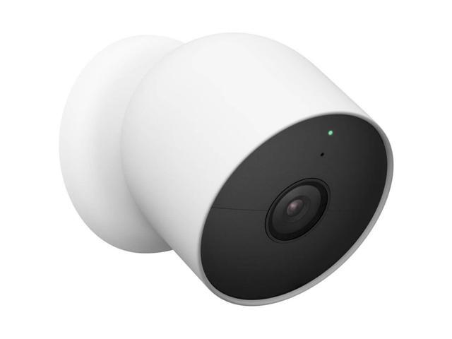 Google - Nest Cam 2 Pack Indoor/Outdoor Wire Free Security Cameras - Snow - image 4