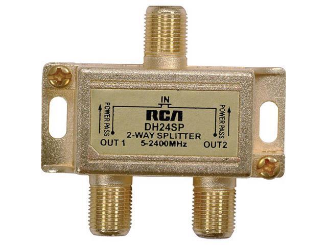 Audiovox 2-Way RCA Digital Plus Signal Splitter - 2-way - 2.4GHz - image 10