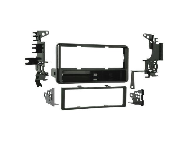 Metra - Dash Kit for Select 2000-2014 Toyota RAV4 XV Crosstrek Celica MR2 DIN - Black - image 10