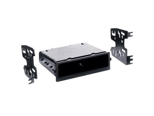 Metra - Dash Kit for Select 1990-1996 Chevrolet Corvette DIN DDIN - Black - image 3