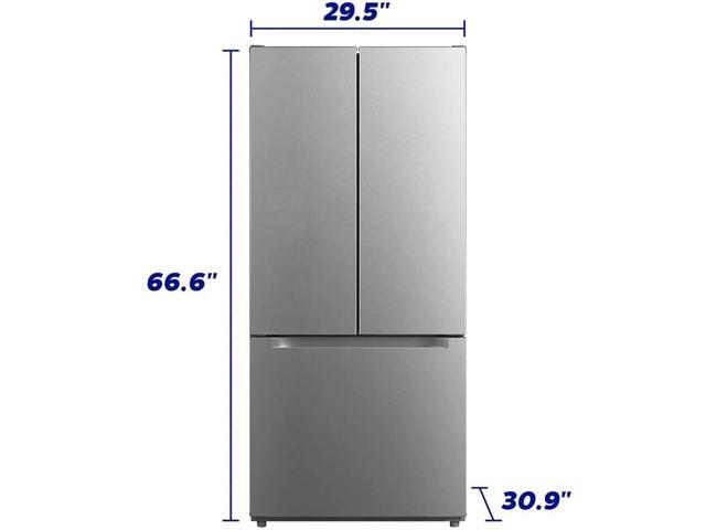 Element ERFD19CGCS 18.4 Cu. Ft. Stainless French Door Refrigerator