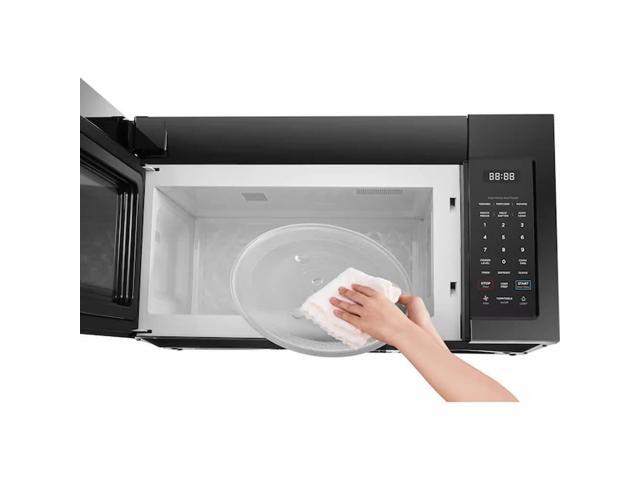 Midea 1.7 Cu. Ft. Black Over-the-Range Microwave