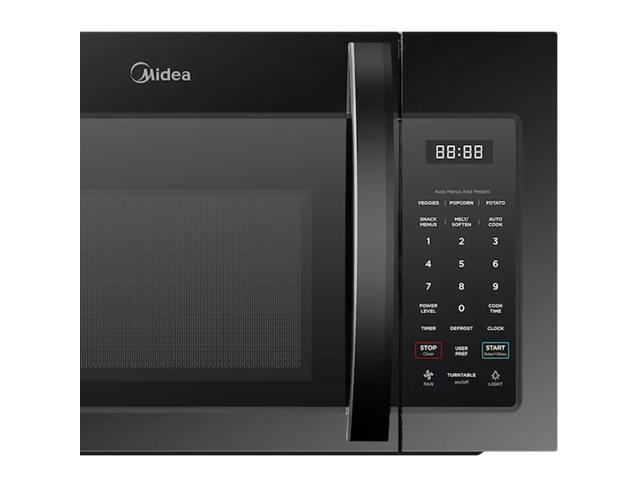 Midea 1.7 Cu. Ft. Black Over-the-Range Microwave