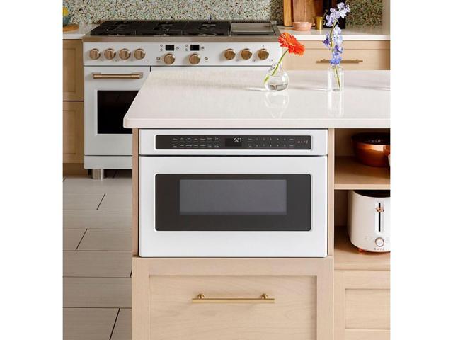 Café - 1.2 Cu. Ft. Built-In Drawer Microwave with Sensor Cooking and Sensor Reheat - Matte White - image 8