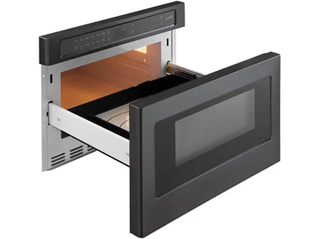 Café - 1.2 Cu. Ft. Built-In Microwave Drawer Oven with Sensor Cooking and Glass Touch Controls - Matte Black - image 3