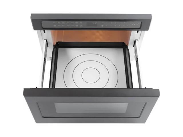 Café - 1.2 Cu. Ft. Built-In Microwave Drawer Oven with Sensor Cooking and Glass Touch Controls - Matte Black - image 4