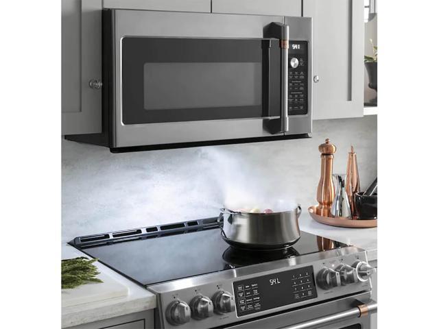 Café - 1.7 Cu. Ft. Convection Over-the-Range Microwave with Air Fry - Stainless Steel - image 5