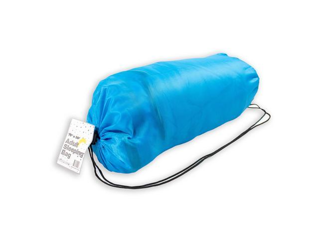 Kole Imports SLEEPBAGBLU Adult Sleeping Bag - Blue