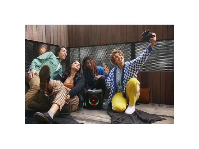 JBL - Partybox Encore Essential Portable Wireless Party Speaker - 2022 - Black - image 5