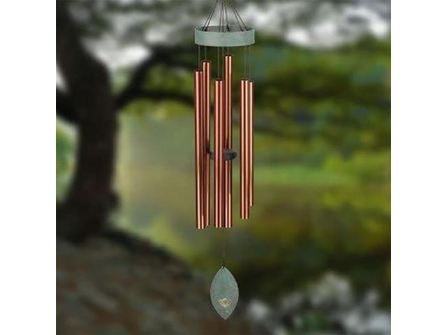 Regal REGL11159 40 inch Patina Breeze Wind Chime - Bronze