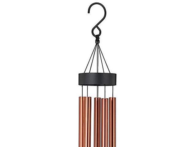 Regal REGL11431 32 inch Healing Stone Wind Chime - Amethyst