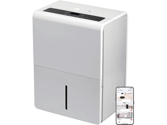 Original Equipment Manufacture H50D27W 50 Pint Smart Dehumidifier with UV-C Perfect for areas up to 4,500 sq. ft.