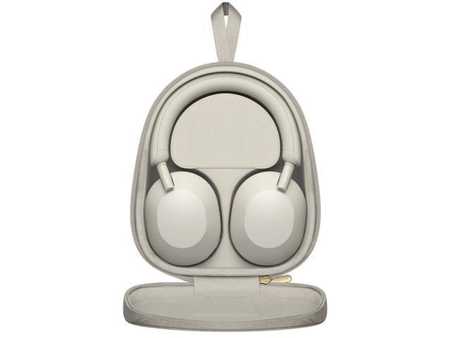 Sony - WH-1000XM5 Wireless Noise Cancelling Over-the-Ear Headphones - Silver - image 4