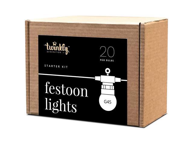 Photos - Surveillance Camera Twinkly TWF020STP Festoon Lights - Starter Kit - Generation II 