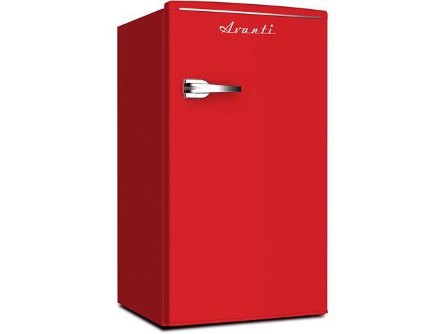 Photos - Fridge Avanti RMRS31X5R 3.1 Cu. Ft. Red Compact Retro Style Refrigerator RMRS31X5 