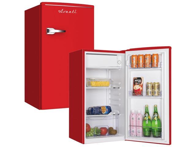 Avanti RMRS31X5R 3.1 Cu. Ft. Red Compact Retro Style Refrigerator