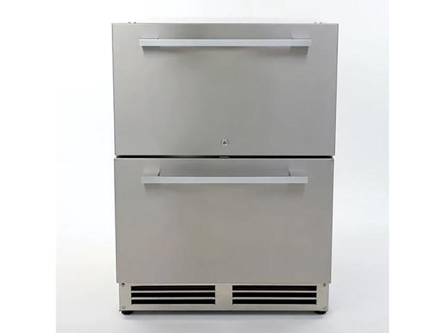 Photos - Fridge Avanti OR525U5D 5.2 Cu. Ft. Stainless Outdoor Under Counter Refrigerator 