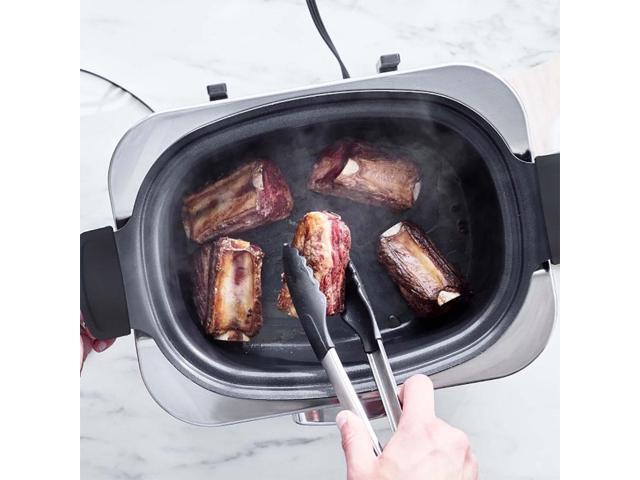 GreenPan CC005107001 6-Qt. Ceramic Nonstick Slow Cooker - Black