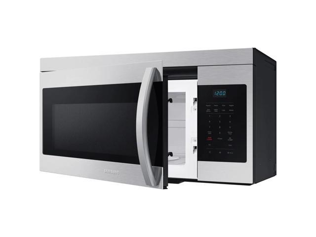 Samsung - 1.6 cu. ft. Over-the-Range Microwave with Auto Cook - Stainless Steel - image 7