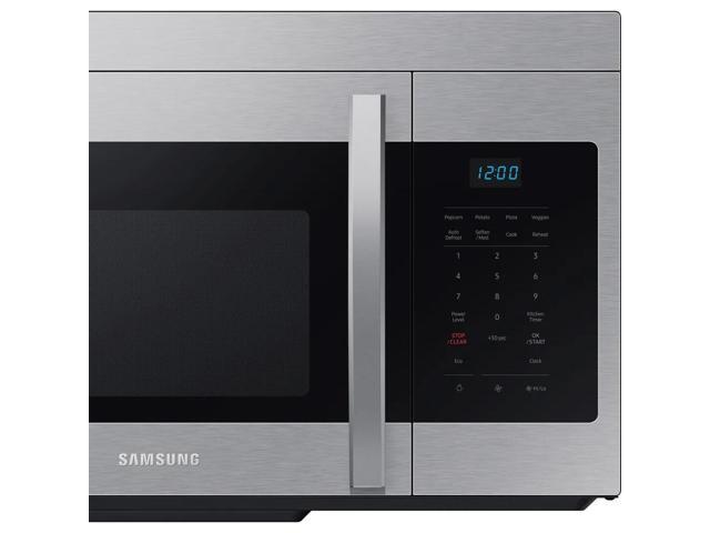 Samsung - 1.6 cu. ft. Over-the-Range Microwave with Auto Cook - Stainless Steel - image 5