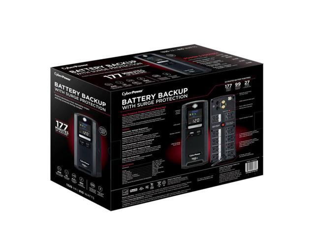 CyberPower - LX1325GU3 Battery Backup UPS Systems - Black - image 6