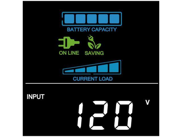 CyberPower - LX1325GU3 Battery Backup UPS Systems - Black - image 7