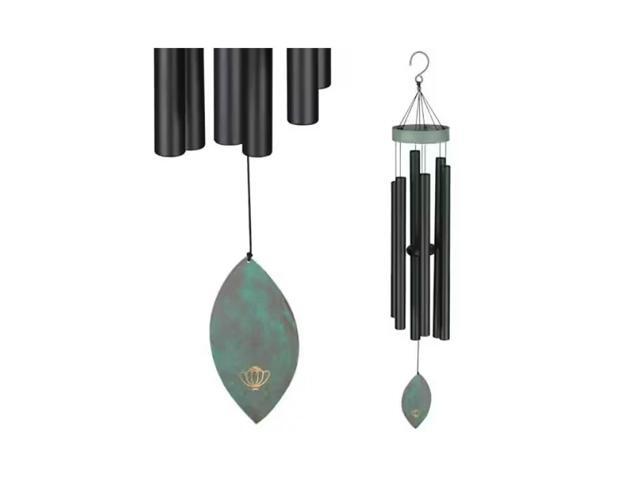 Regal REGL11163 40 inch Patina Breeze Black Wind Chime
