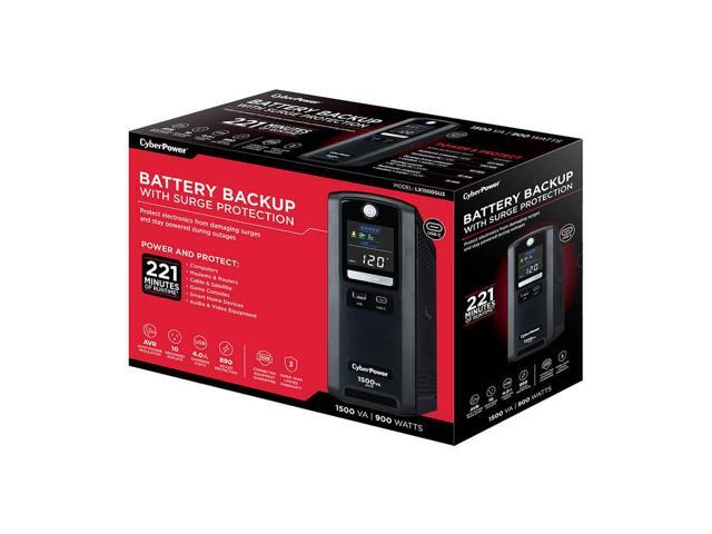 CyberPower - 1500VA Sine Wave Battery Back-Up System - Black - image 6
