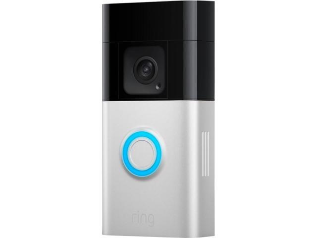 Ring - Battery Doorbell Plus Smart Wifi Video Doorbell – Battery Operated with Head-to-Toe View - Satin Nickel - image 3