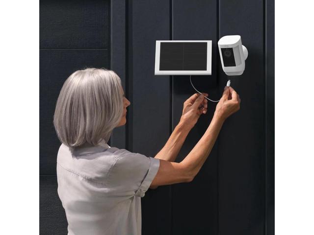 4W Solar Panel for Select Ring Security Cameras - Black - image 7