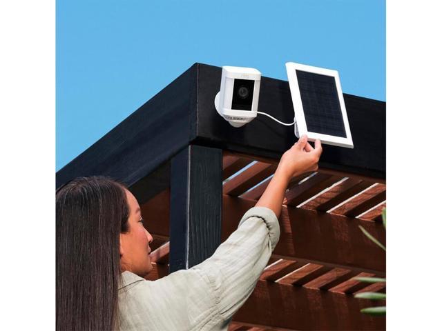 4W Solar Panel for Select Ring Security Cameras - White - image 3