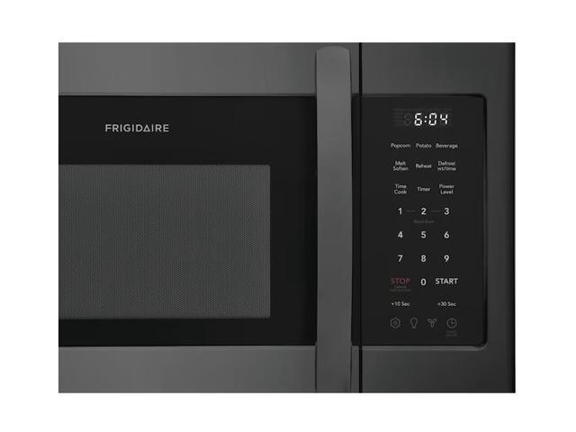 1.8 Cu. Ft. Black Stainless Steel Over-The-Range Microwave