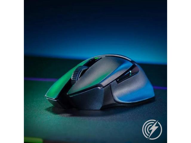 Razer - Basilisk V3 X HyperSpeed Optical Gaming Mouse with 9 Customizable Controls - Wireless - Black - image 3