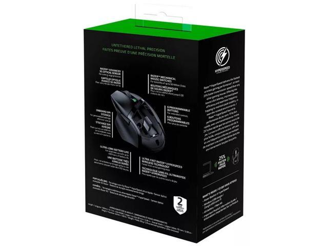Razer - Basilisk V3 X HyperSpeed Optical Gaming Mouse with 9 Customizable Controls - Wireless - Black - image 8