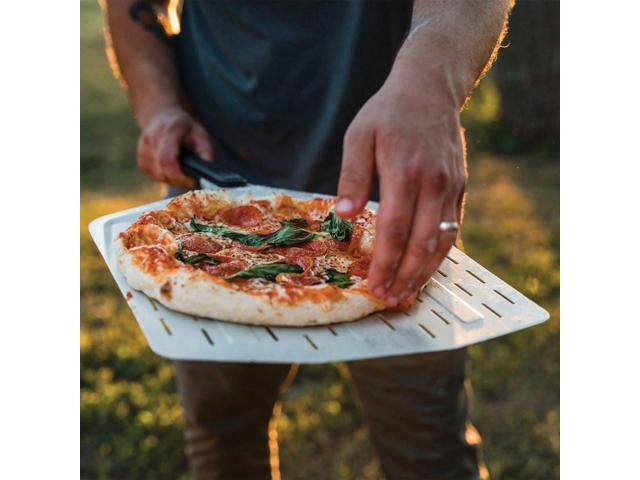 Ooni - Perforated Pizza Peel (14-inch) - Silver - image 7